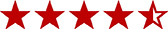 4,5 estrellas