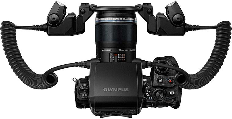 Vista superior del Olympus STF‑8