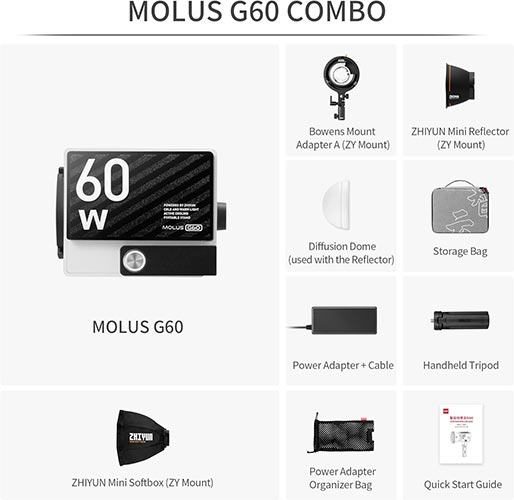 Zhiyun Molus G60 Combo
