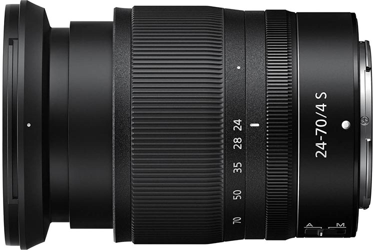 Nikon Z 24-70mm f/4 S extendido