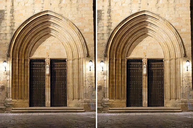 Portada de iglesia